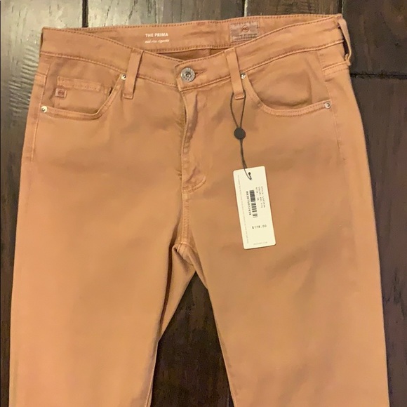 AG Prima Mid Rise Cigarette 26 NWT!! - Picture 2 of 5